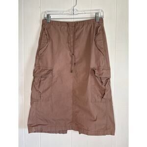 Joie cargo midi skirt dusty rose size small